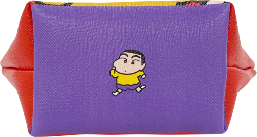 クレヨンしんちゃん 三角ミニポーチ コミックしんちゃん | クレヨン